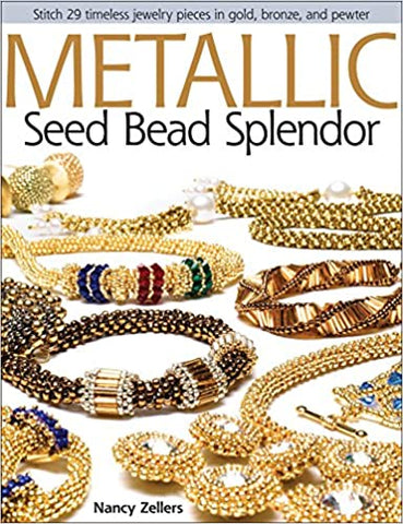 BK-3123  Metallic seed bead splendor