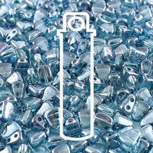 NB65-14464 Crystal blue luster - 50 beads