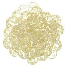 QUL06-14413  Trans champagne luster - 50 beads