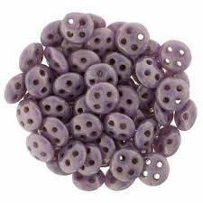 QUL06-P14415  Opaque lilac luster - 50 beads