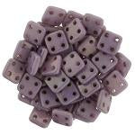 QUT06-P14415  Opaque lilac luster - 50 beads
