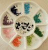 PRK-002 Pinwheel Rainbow Bracelet & Earrings
