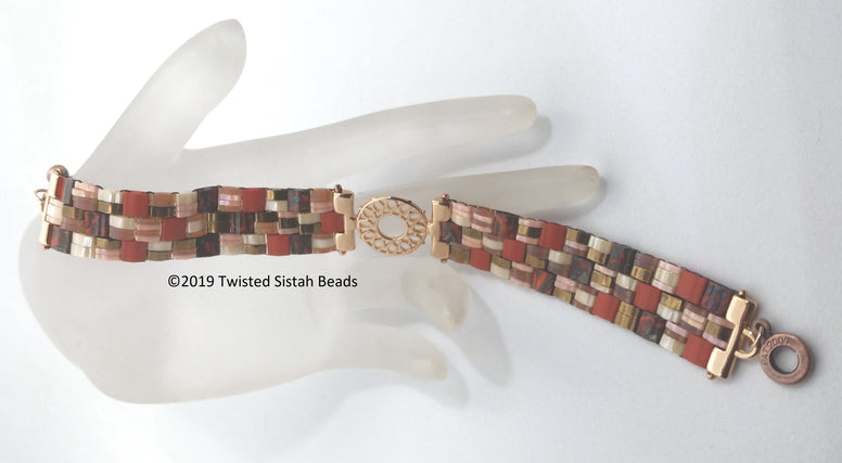 MDBK-003 Sun baked - Mosaics of Detis Bracelet