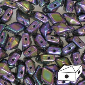 DD58-21495  Purple iris - 50 beads