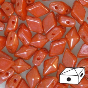 DD58-9340144  Coral shimmer - 50 beads