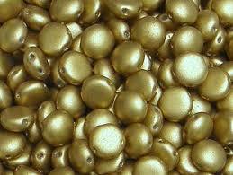 CND08-MGO8 Matte golden olive - 20 beads