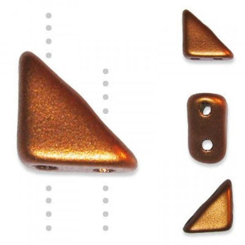 TG06-00177 Matte metallic copper - 50 beads