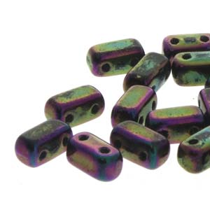 BRC-21495JT Purple iris - 50 beads