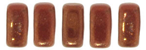 BRC-R14415 Opaque red patina - 50 beads