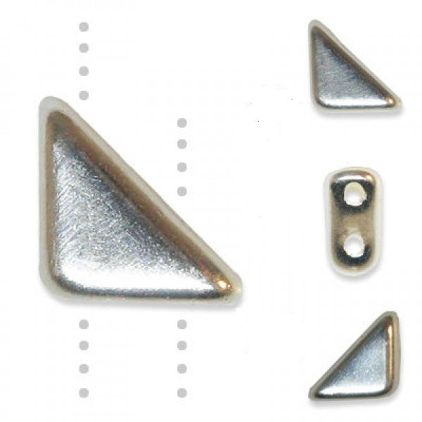 TG06-27000  Metallic silver - 50 beads
